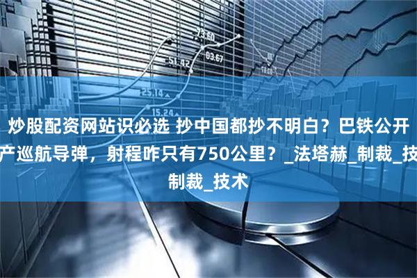 炒股配资网站识必选 抄中国都抄不明白？巴铁公开国产巡航导弹，射程咋只有750公里？_法塔赫_制裁_技术